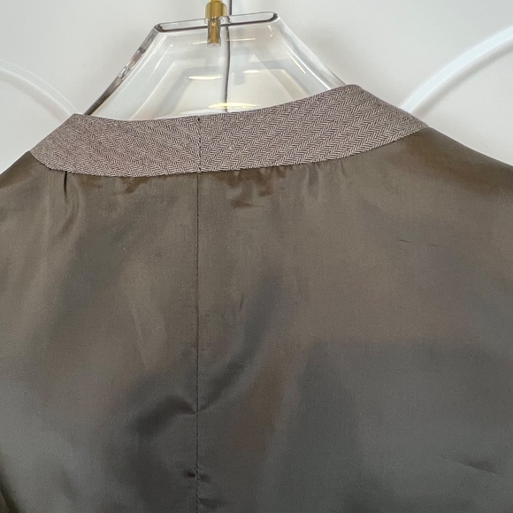 J.Ferrar Men's Soft Brown Vest - Picture 7 of 8